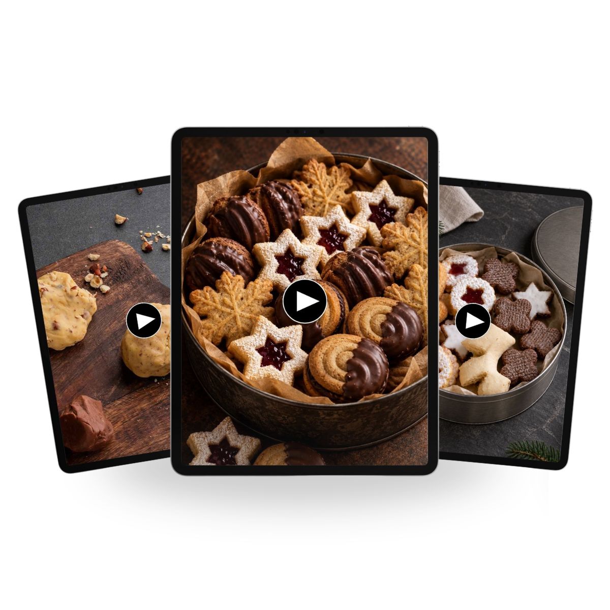 Weihnachtsbäckerei Komplett – 3 Online-Kurse