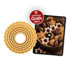 Marcels Ausstecher-Satz rund gewellt 6-teilig – inkl. GRATIS Weihnachtsbäckerei 2.0 Online Kurs