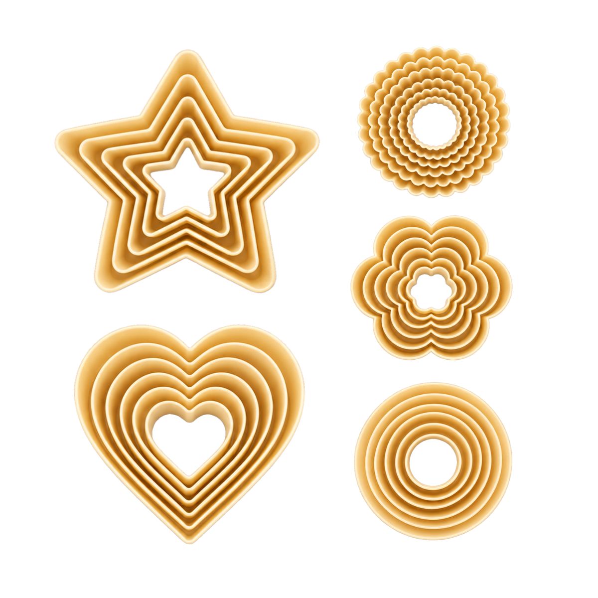 Marcels Ausstecher-Set – 5 Sets, nur 4 bezahlen