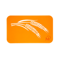 Teigkarte mit Ähren-Motiv