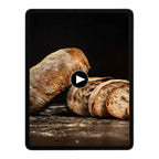Basler Brot auf einem Tablet