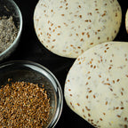 Teiglinge mit Leinsamen und Chiasamen