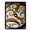 Roggen Feinschmecker Brot auf einem Tablet