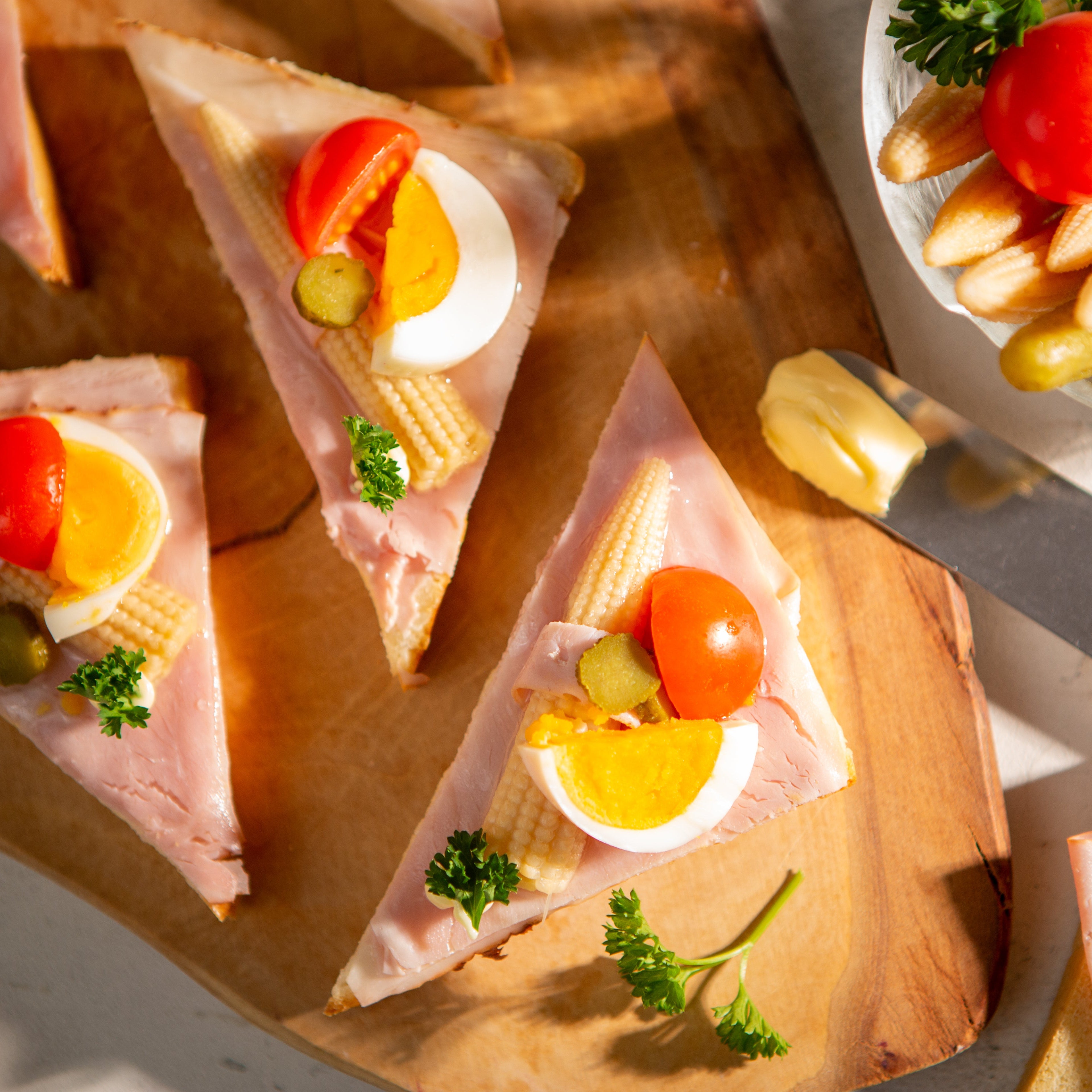 Schinken Canapes