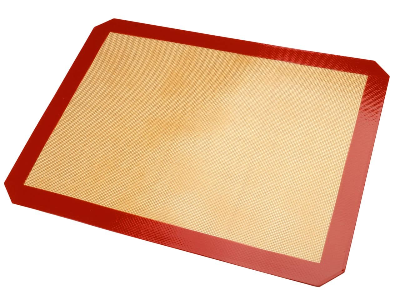Backmatte mit rotem Rand