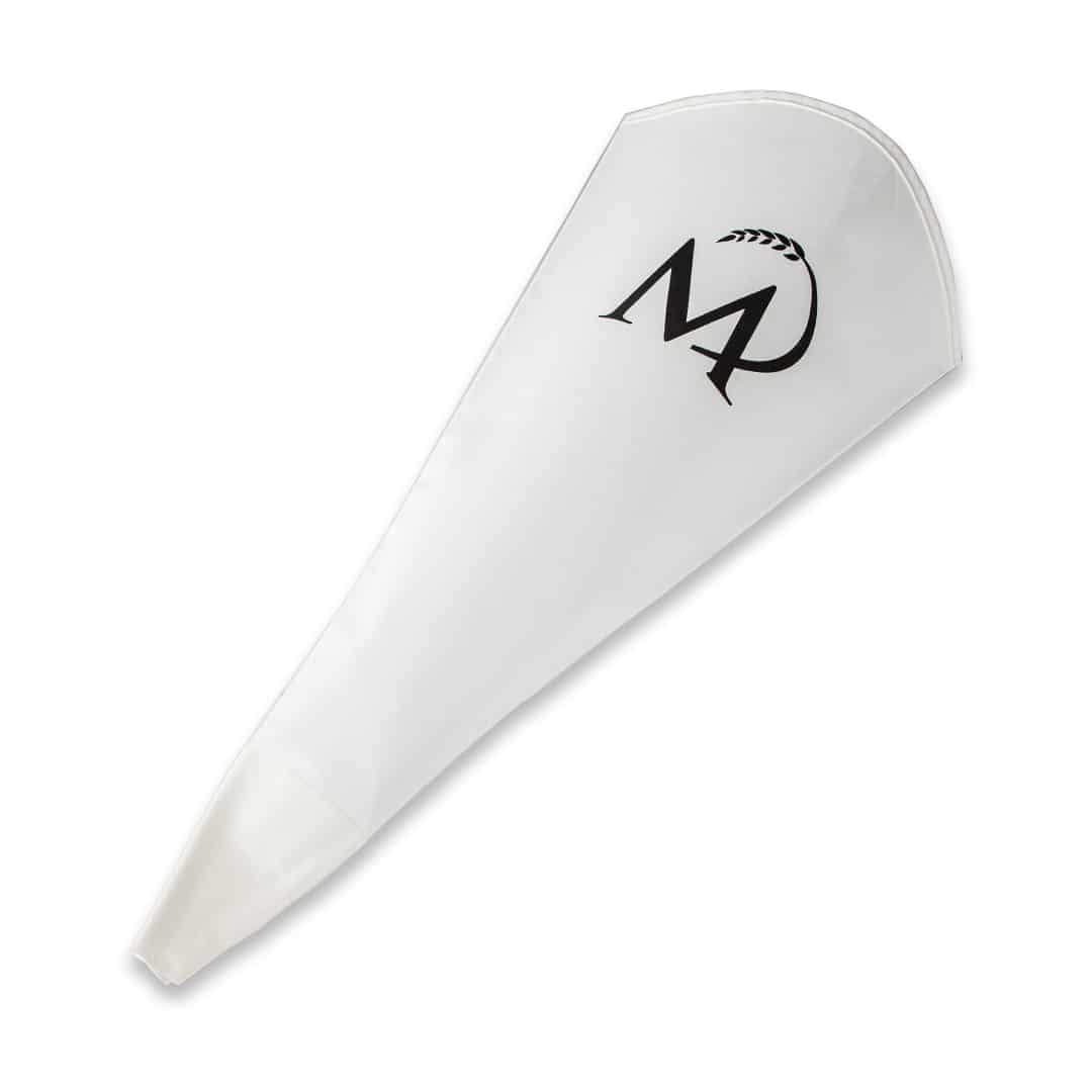 Spritzbeutel mit Marcel Paa Logo