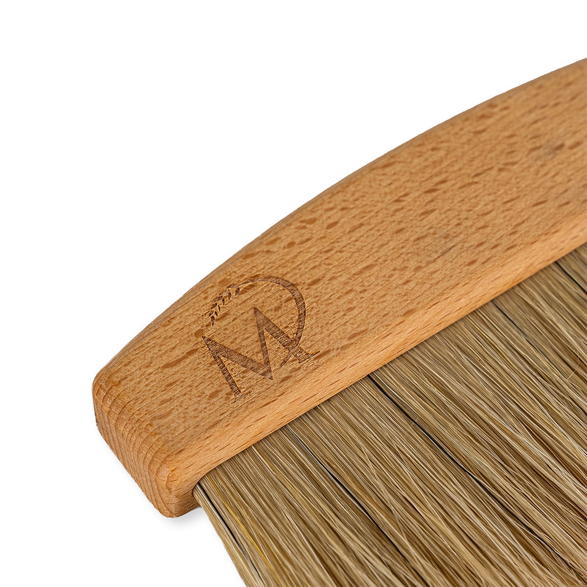 Backpinsel aus Holz, Detailansicht