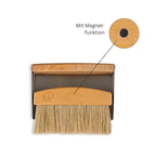 Brotbürste aus Holz mit Magnet