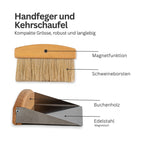 Handfeger und Kehrschaufel Set
