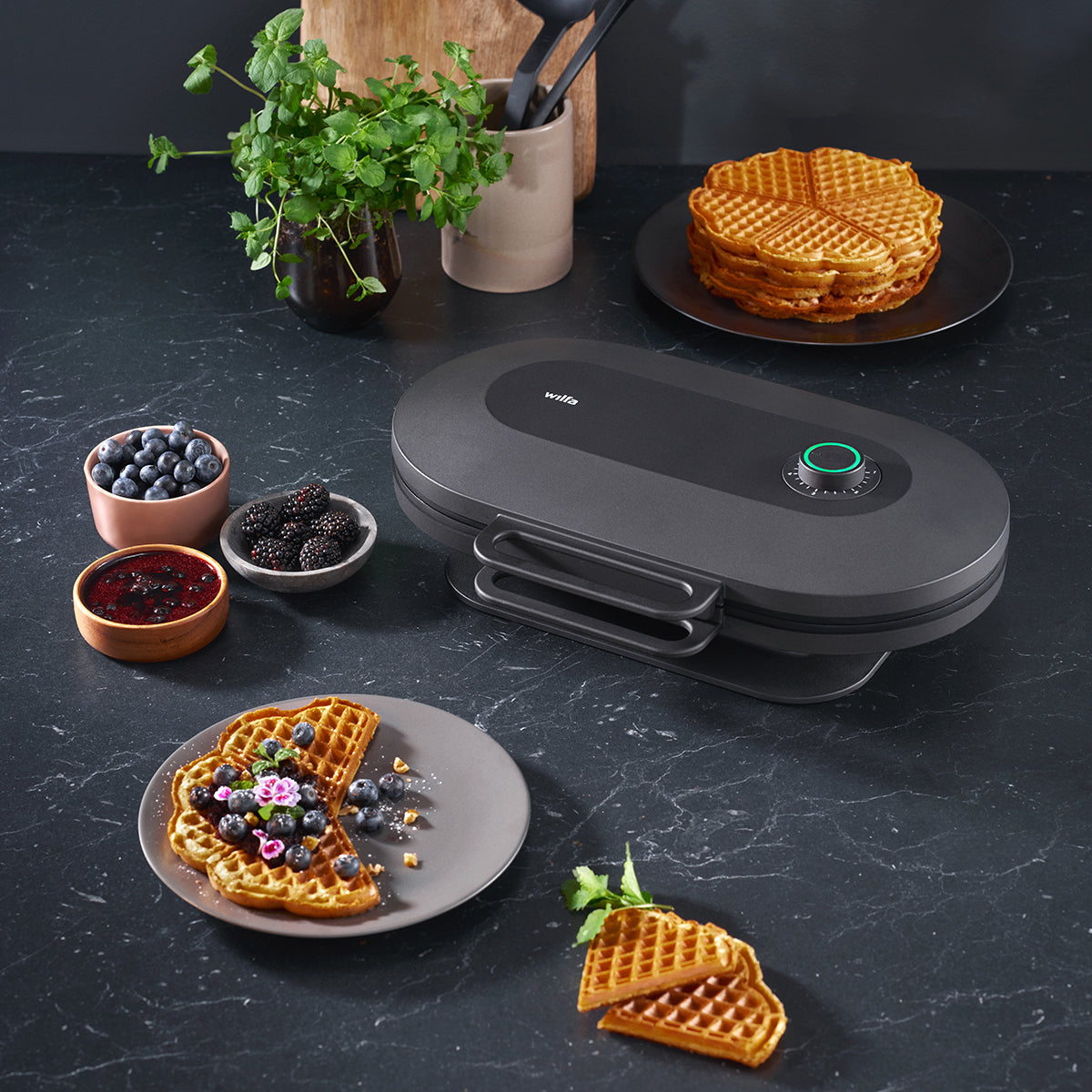 Waffle Iron Double Joy