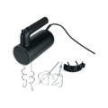 Schwarzer Handmixer mit Zubehör