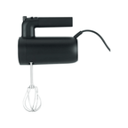 Schwarzer Handmixer mit Rührbesen