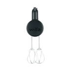 Schwarzer Wilfa Handmixer, frontal