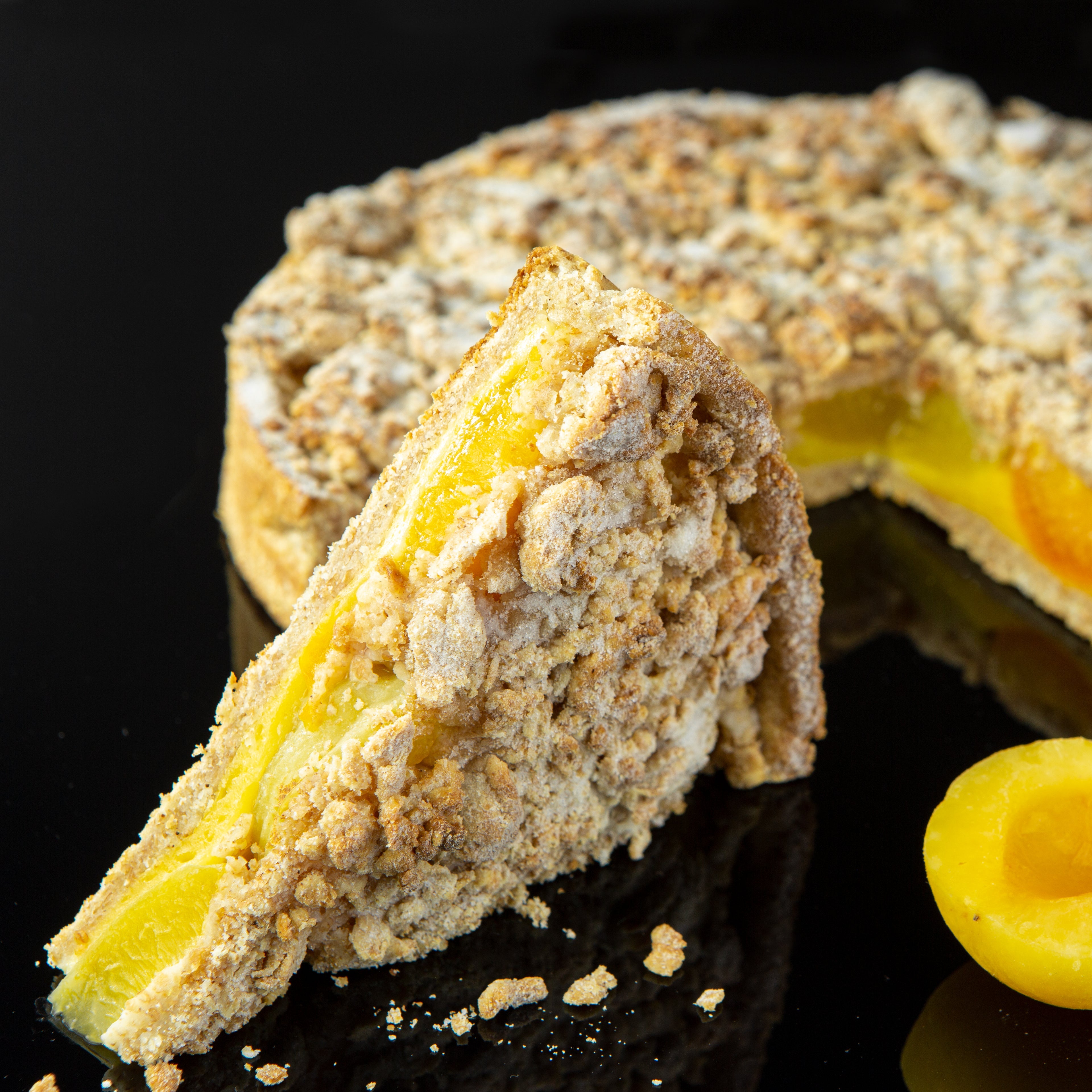 Aprikosen Streusel Kuchen