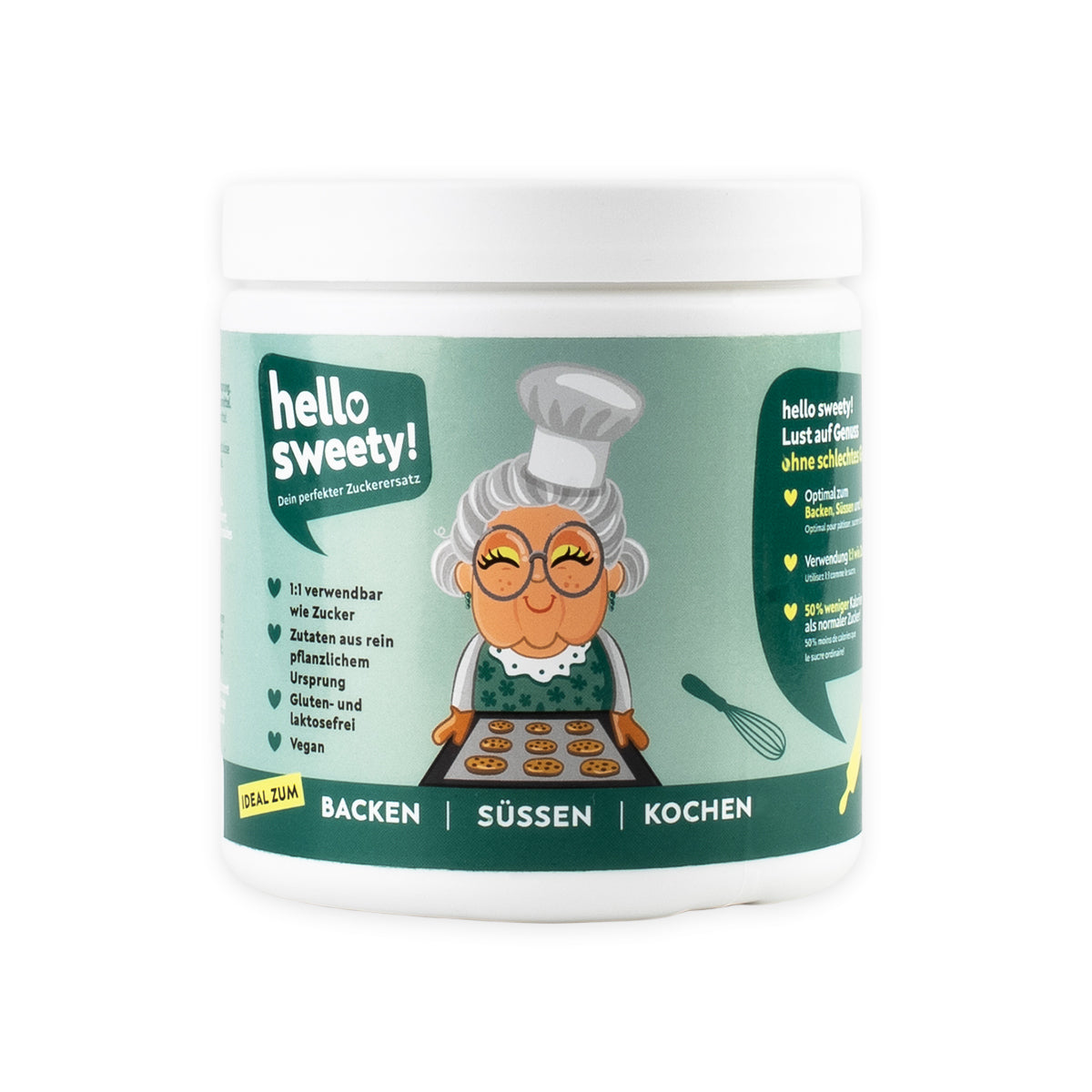 hello sweety - der Zucker der Zukunft 500g Dose