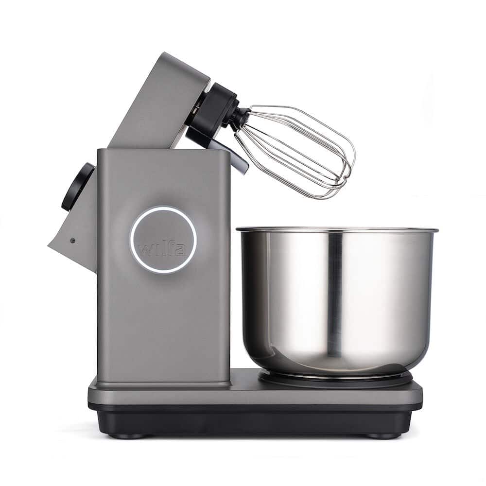 Küchenmaschine mit Rührschüssel seitlich