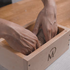 Marcels Holzbackrahmen - unterteilbare Brotbackform 25x16x9 cm