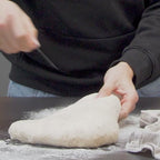 Brot Starter Set mit Pariserbrotklinge gezackt & Teigabstecher