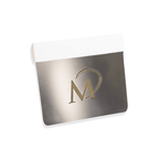 Teigkarte aus Edelstahl mit Logo