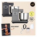 WILFA ProBaker Küchenmaschine KM1B-70 schwarz (602030)