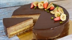 Schokoladen Bananen Torte Marcel Paa