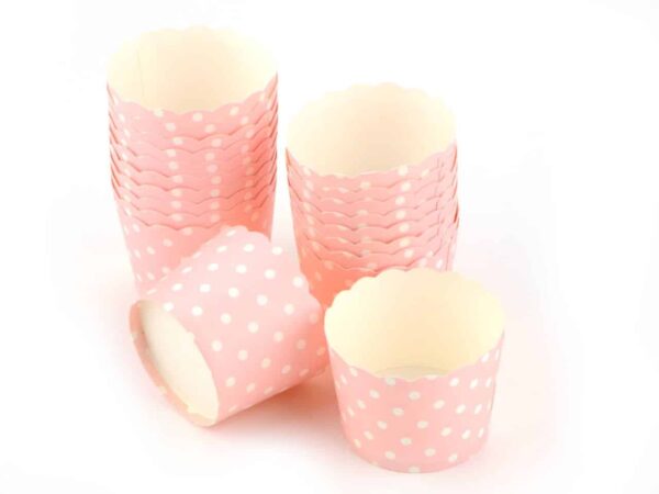 Cupcake Cup rosa 20 Stück V01