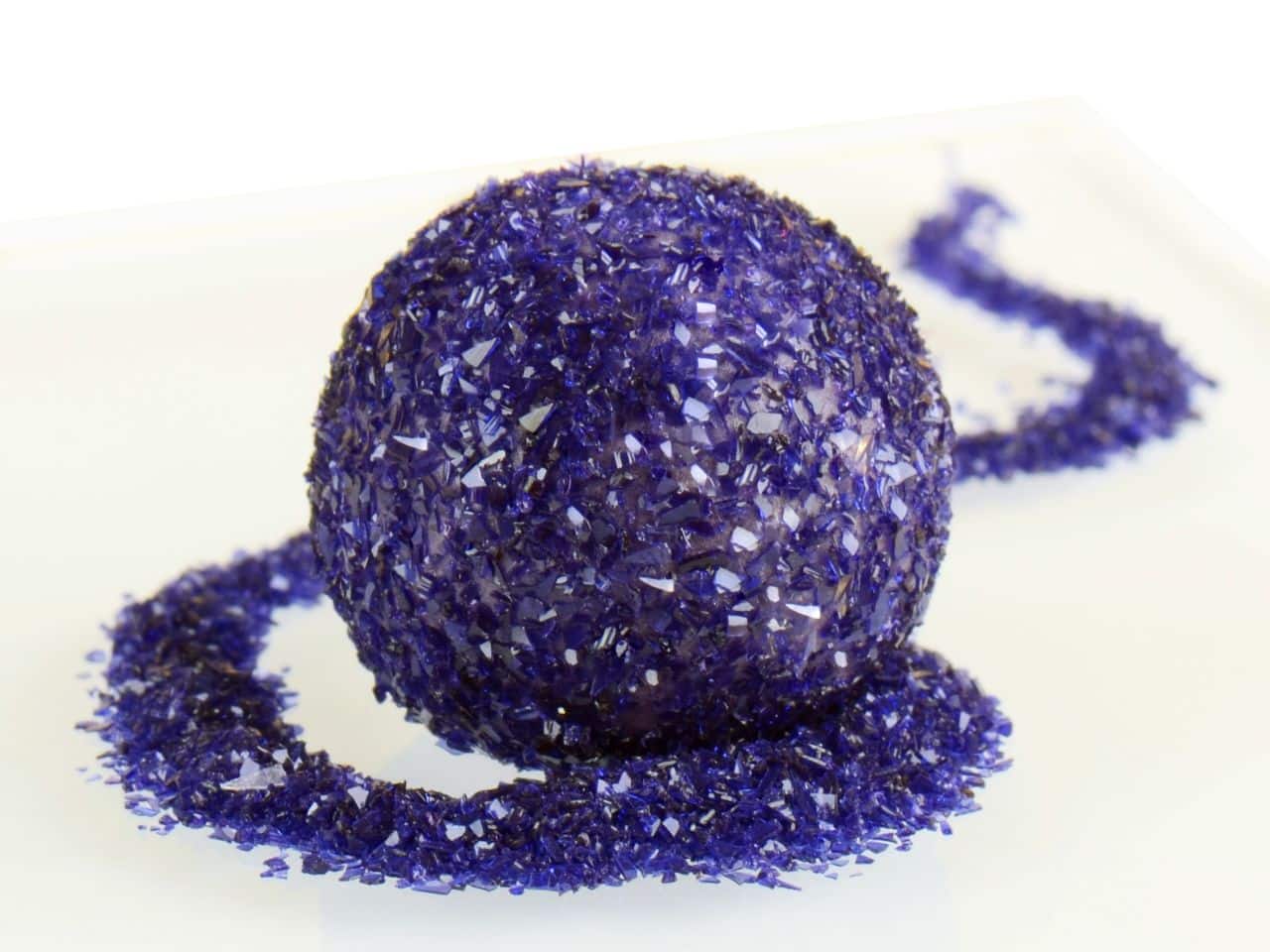 Glitzerpulver essbar purple - violett 5 g V01