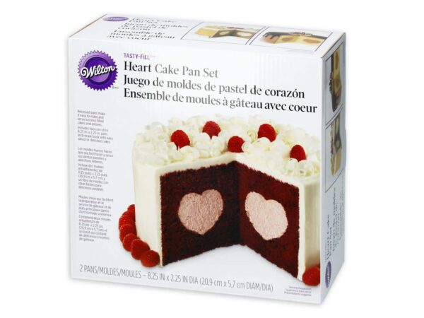 Wilton Herz Heart Cake Pan Set V02
