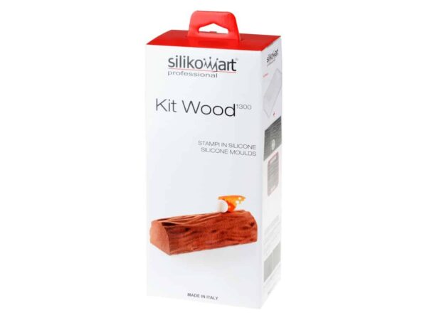 Silikonform Kit Bûche Wood 3