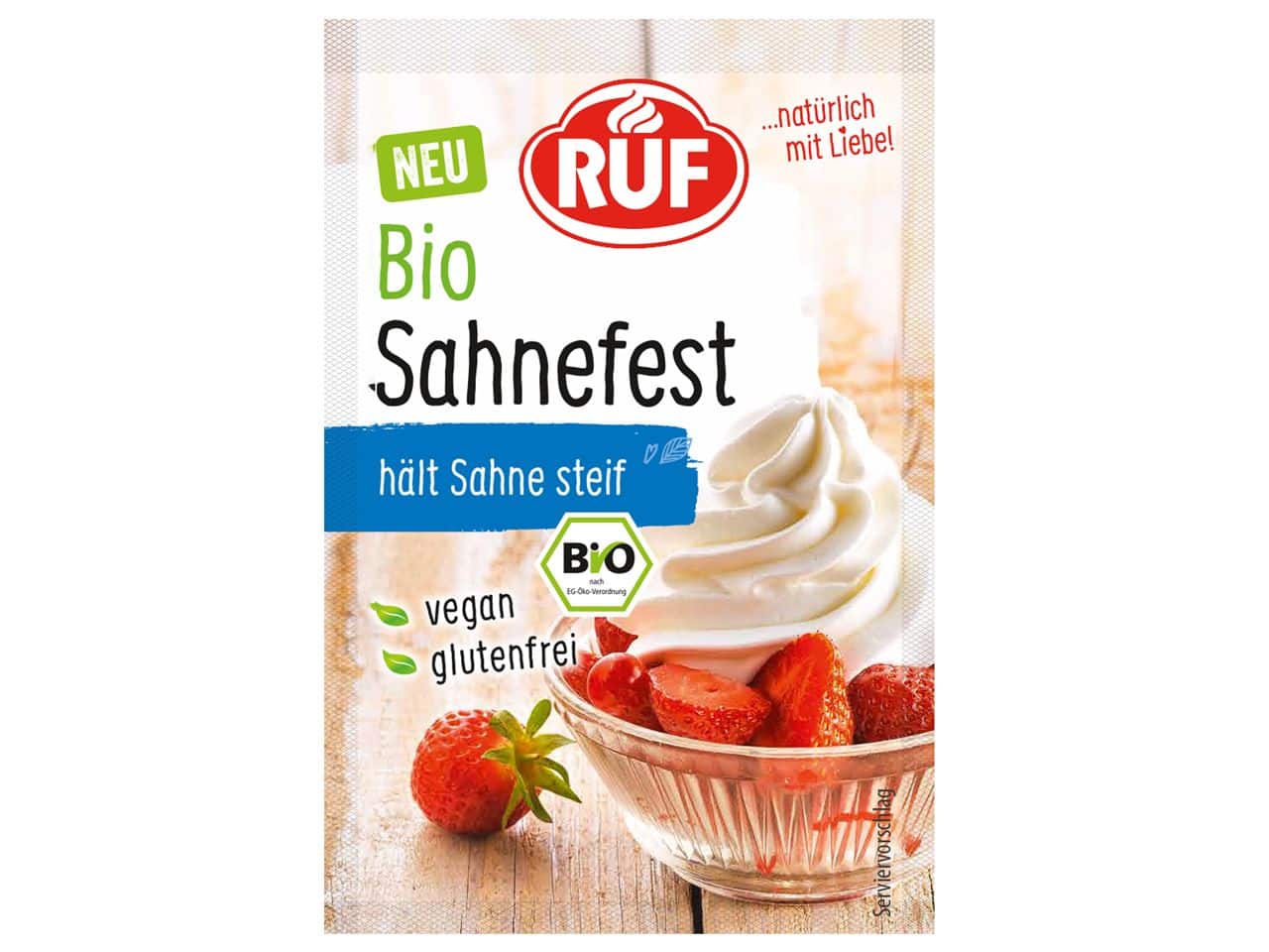 RUF Bio Sahnefest 4er Pack 4x8 g V01