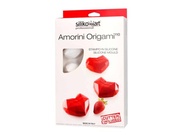 Silikonform Amorini Origami 110 V02