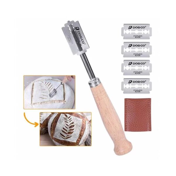 Holz-Bäckermesser mit austauschbarer Klinge V03