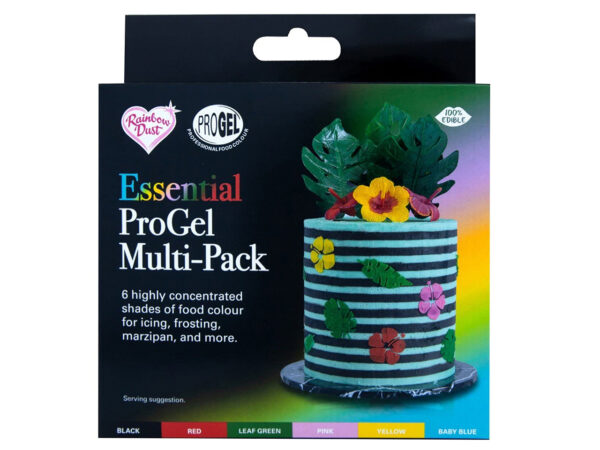 Lebensmittelfarbe ProGel Multipack Essentials