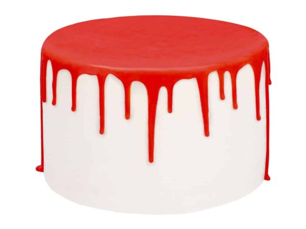 Cake-Masters Cake Drip Strawberry Red